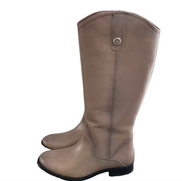 Frye Shoes - FRYE Marissa equestrian-inspired tall boots NIB size 7 color stone